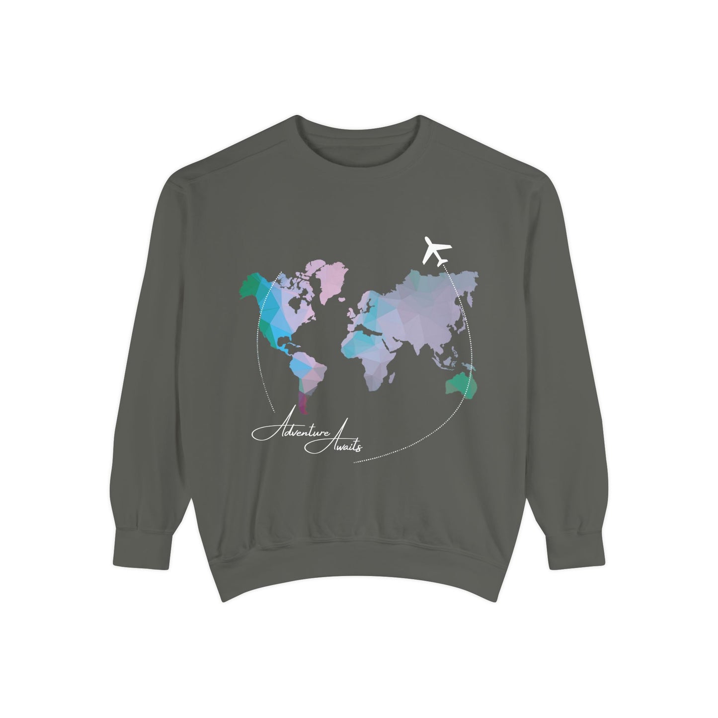 Adventure Awaits Airplane Mode Unisex Sweatshirt