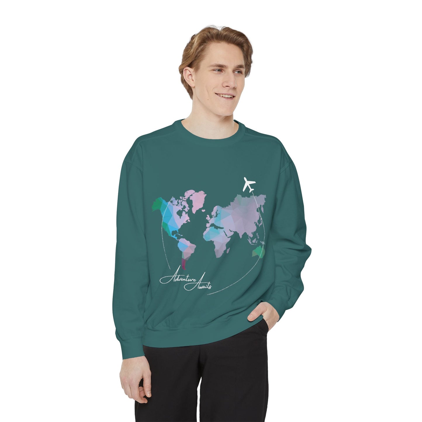 Adventure Awaits Airplane Mode Unisex Sweatshirt