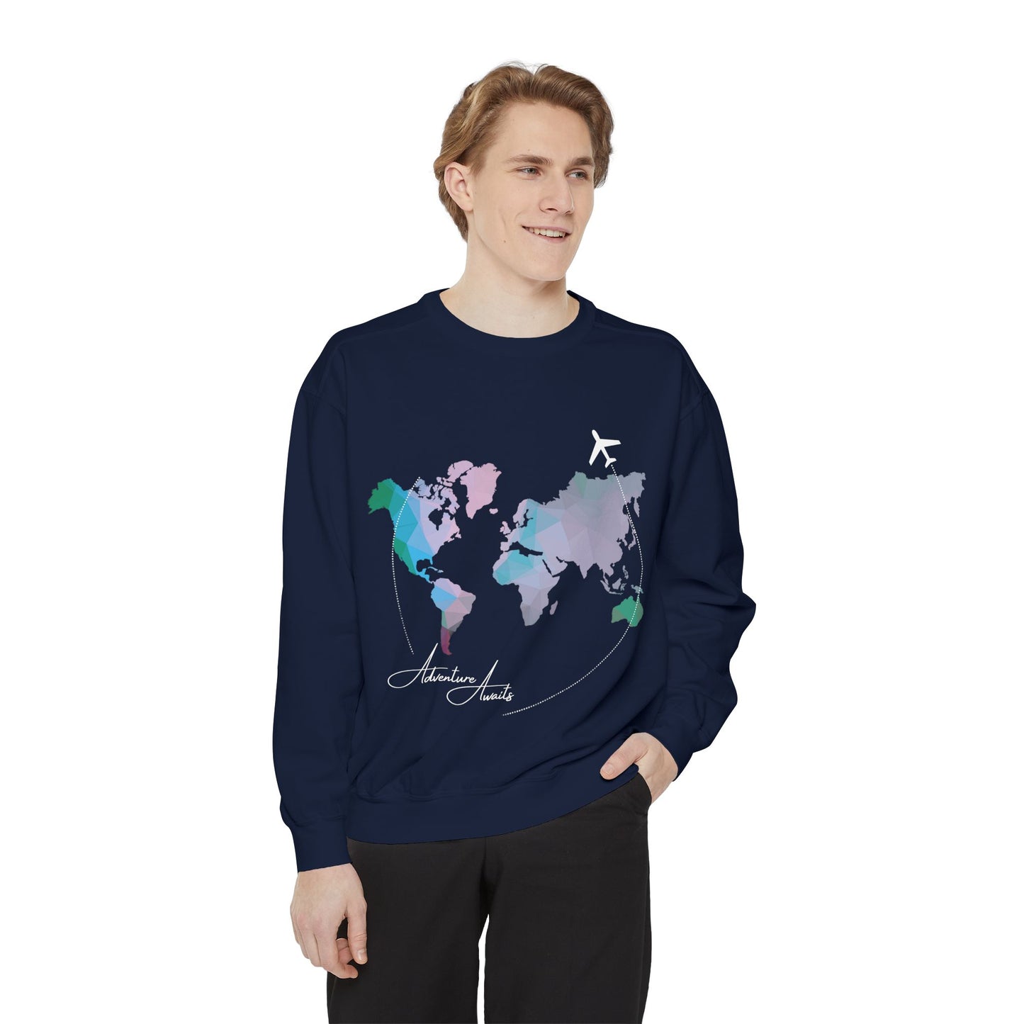 Adventure Awaits Airplane Mode Unisex Sweatshirt