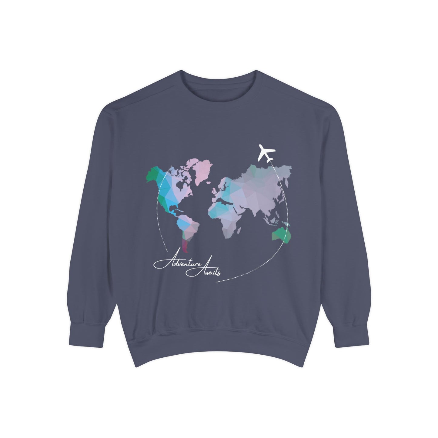 Adventure Awaits Airplane Mode Unisex Sweatshirt