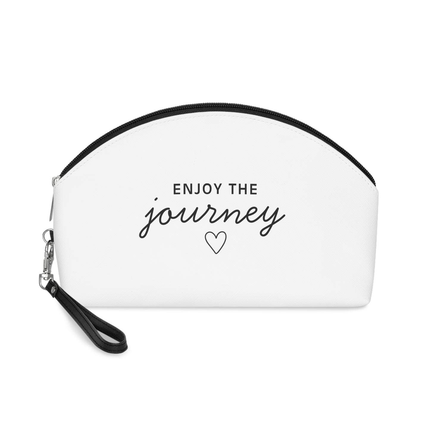 Journey Makeup Bag, Travel Pouch, Cosmetic Organizer, Gift for Her, Toiletry Bag, Inspirational Accessory