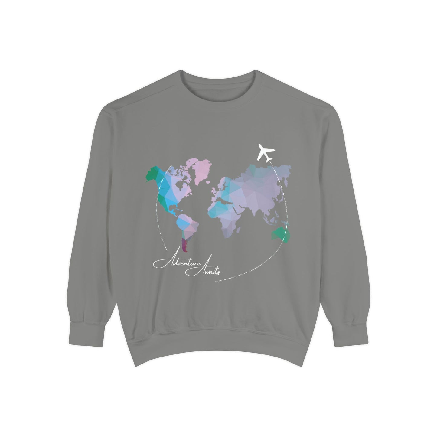 Adventure Awaits Airplane Mode Unisex Sweatshirt