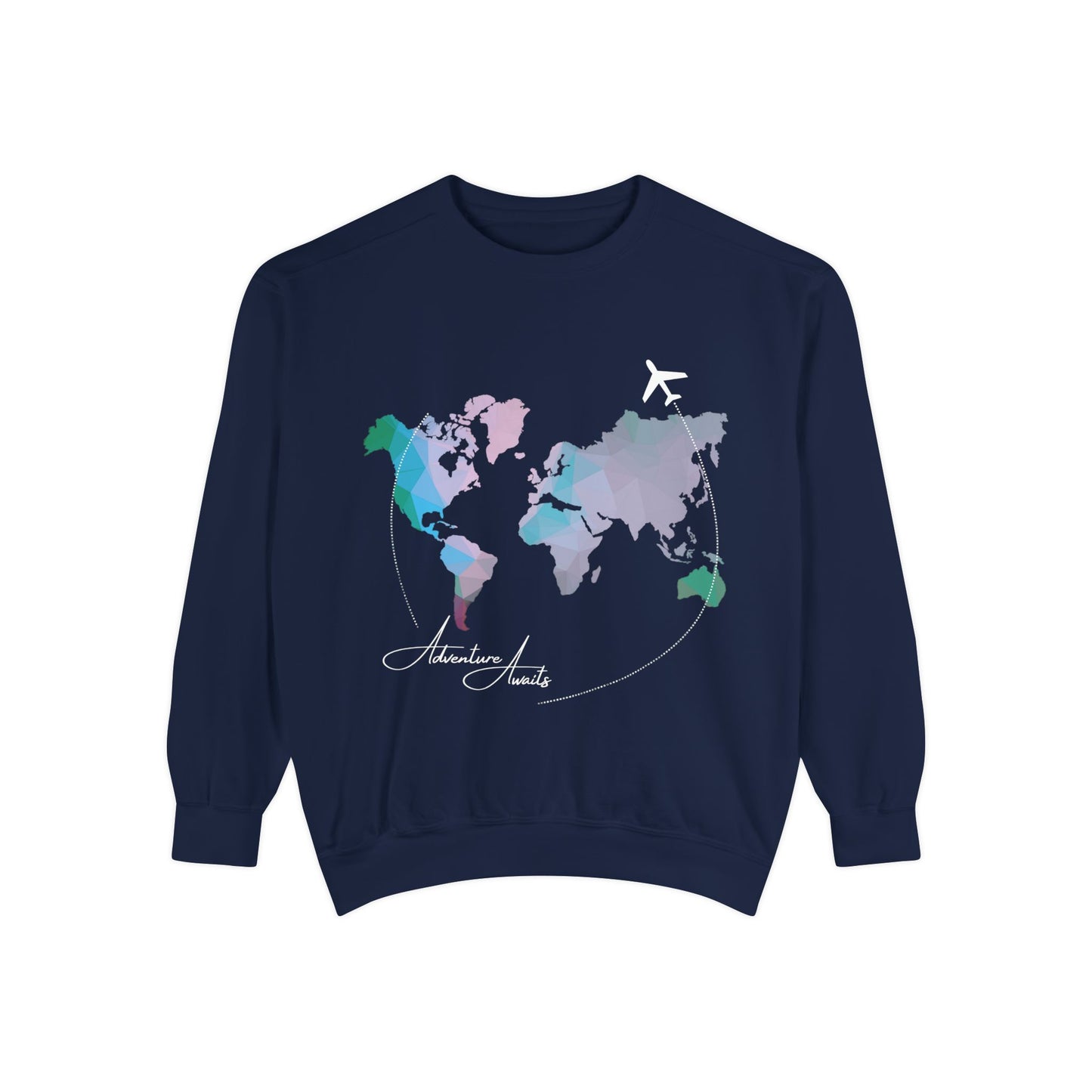 Adventure Awaits Airplane Mode Unisex Sweatshirt