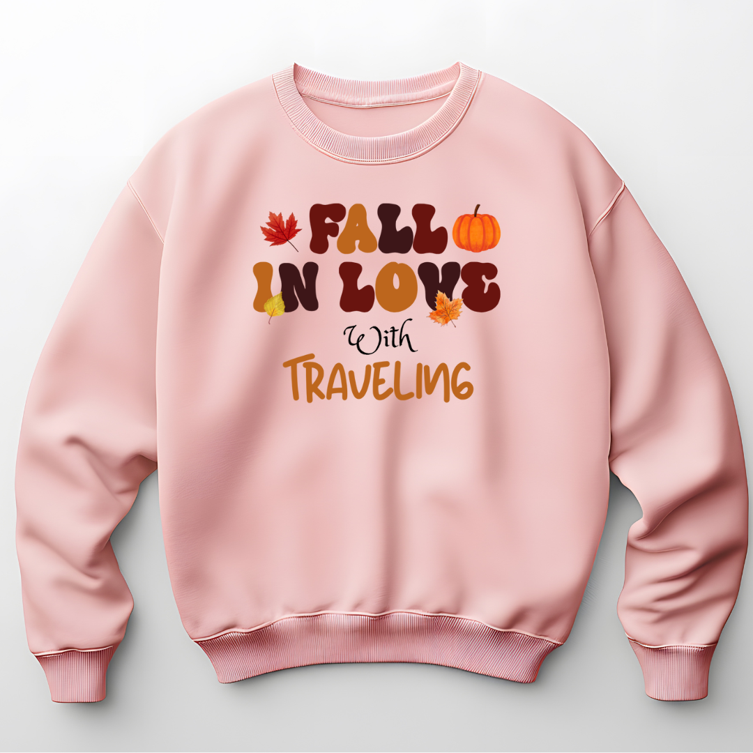 Fall in Love with Travel Sweatshirt