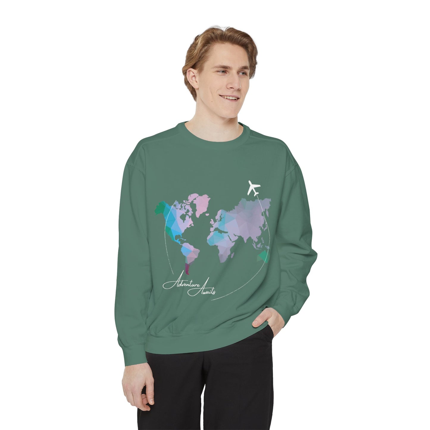 Adventure Awaits Airplane Mode Unisex Sweatshirt