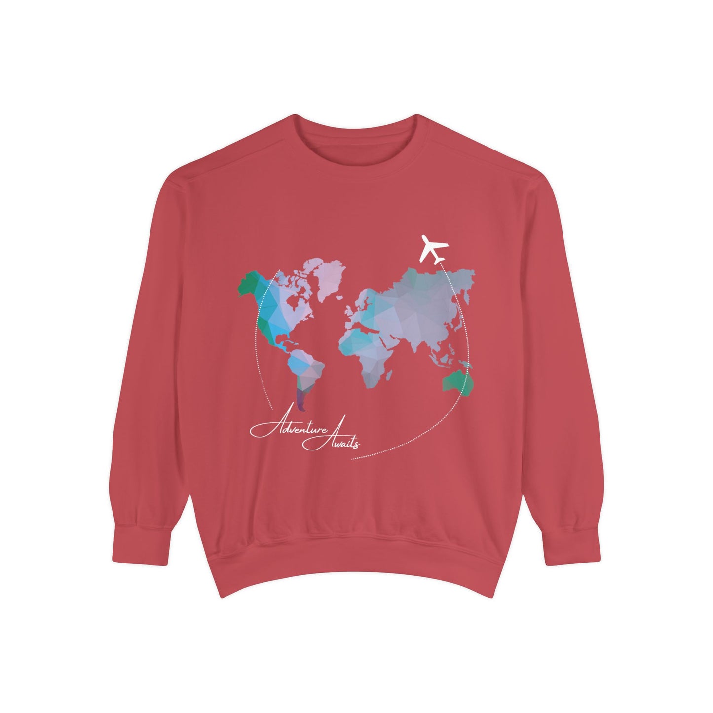 Adventure Awaits Airplane Mode Unisex Sweatshirt