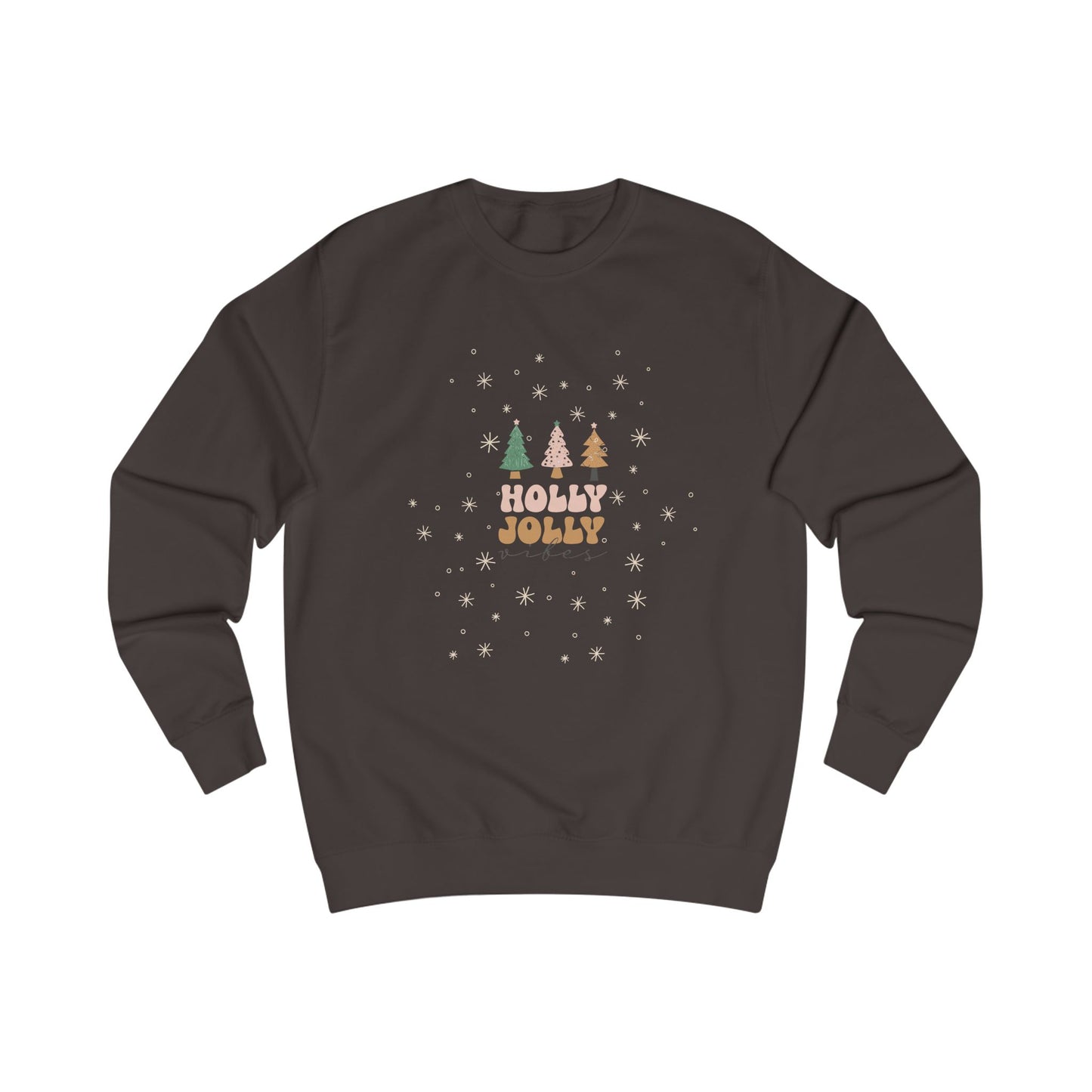 Holly Jolly Unisex Sweatshirt | Festive Holiday Apparel, Christmas Gift, Cozy Sweater, Winter Fashion Must-have, Seasonal Style