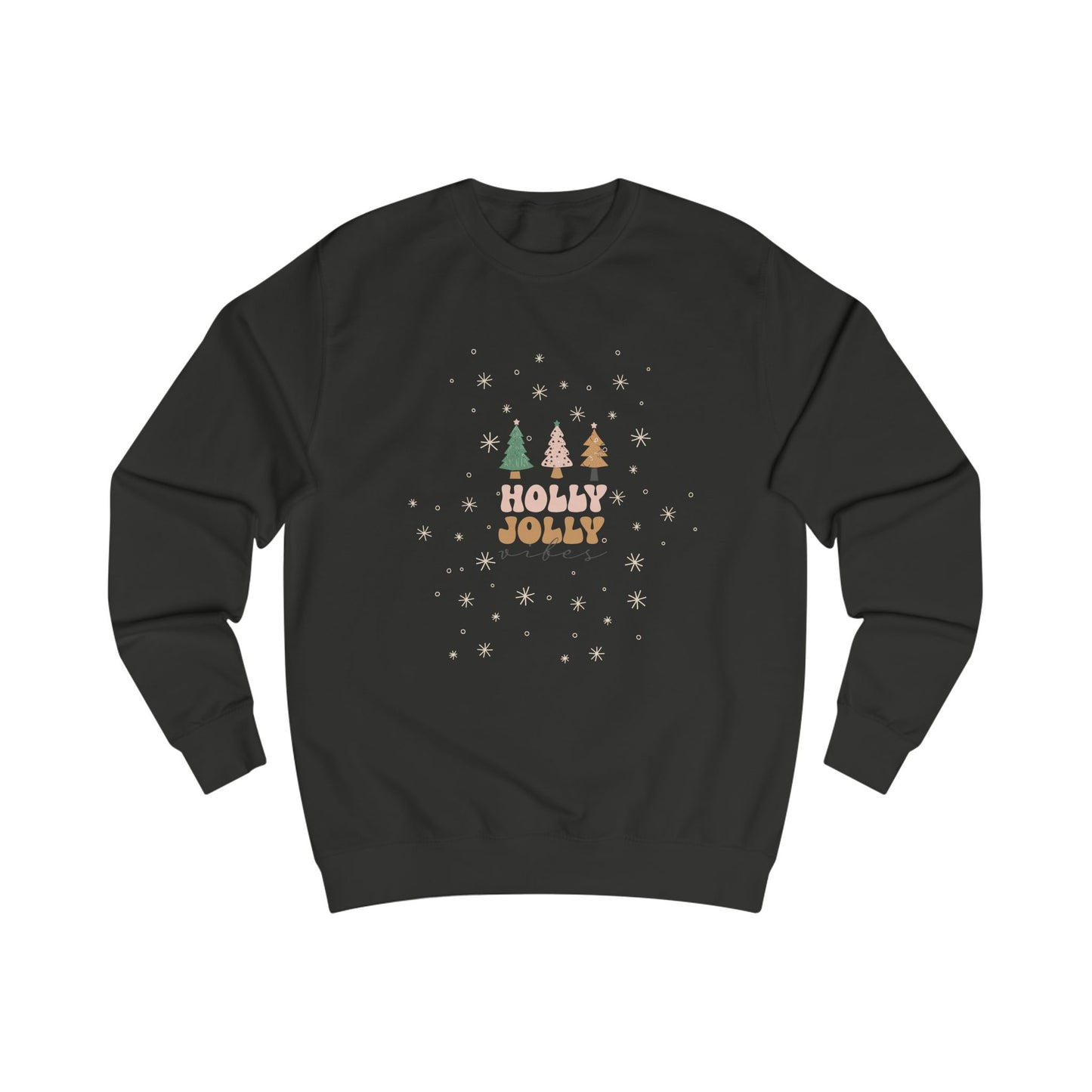 Holly Jolly Unisex Sweatshirt | Festive Holiday Apparel, Christmas Gift, Cozy Sweater, Winter Fashion Must-have, Seasonal Style