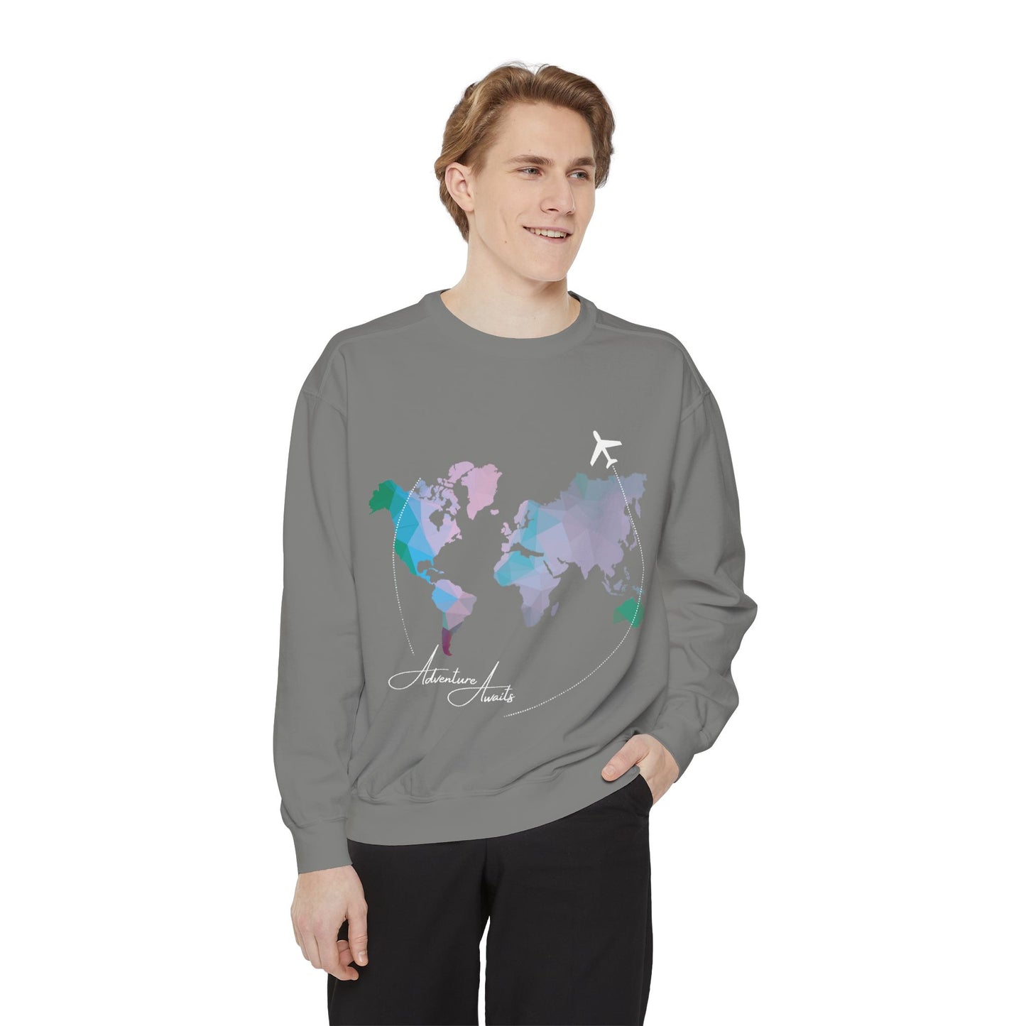 Adventure Awaits Airplane Mode Unisex Sweatshirt