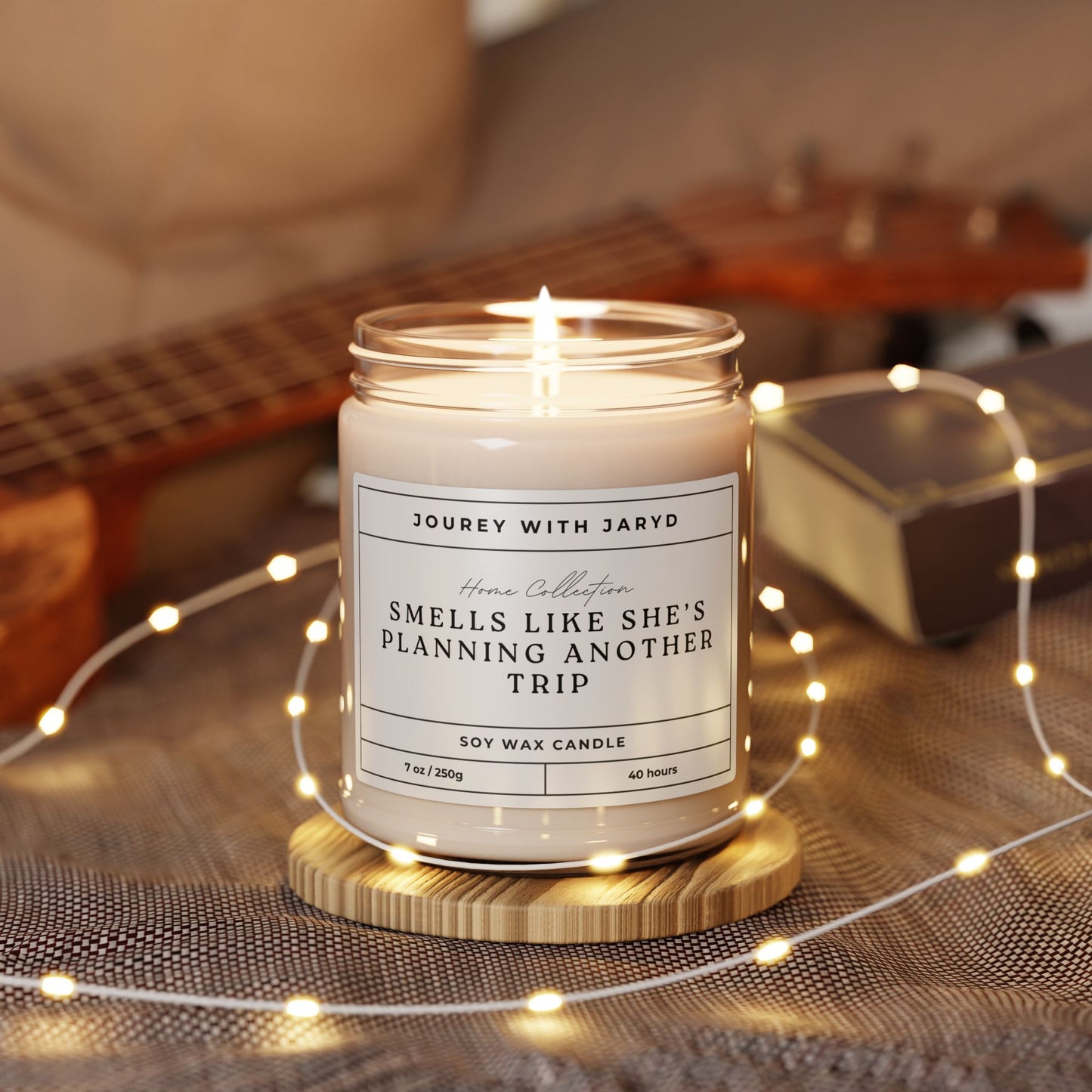 Soy Candle - Vacation Planning Scented 9oz
